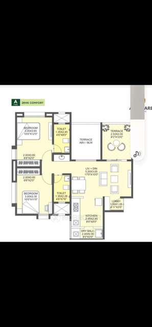 2 BHK Flat In Achalare Spring Gardens for Rent  In Mrhq+c4c, Midc, Moshi, Pimpri-chinchwad, Maharashtra 411070, India