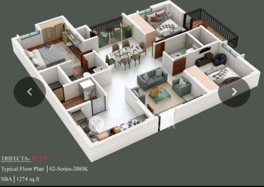 3 BHK Flat In Trifecta Retto For Sale  In Sarjapur Road