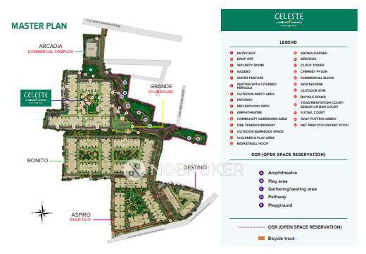 2 BHK Flat In Celeste At Brigade For Sale  In Mogappair West