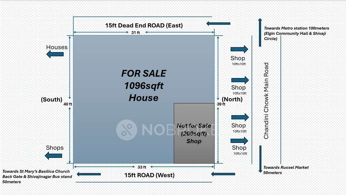 4+ BHK House For Sale  In Shivaji Nagar