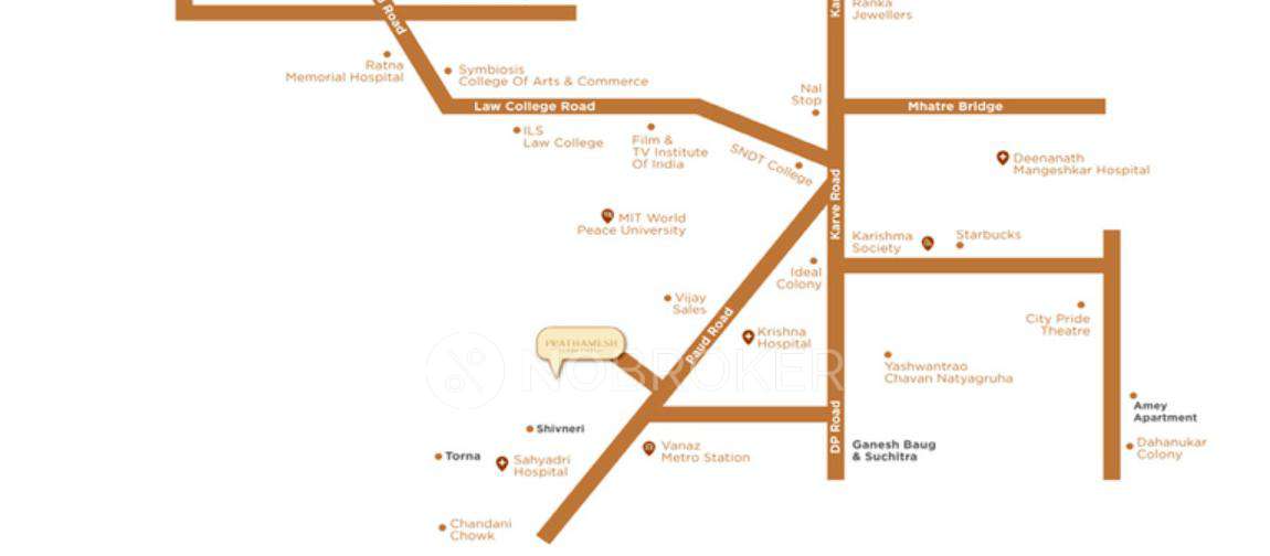 2 BHK Flat In D And T Prathamesh For Sale  In Kothrud