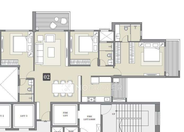 3 BHK Flat In Kolte Patil 24k Altura For Sale  In Baner