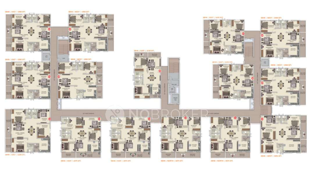 3 BHK Flat In Signature Altius, Kollur For Sale  In Kollur