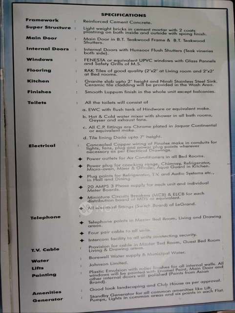 2 BHK Flat In Jains Sadguru Heights, Hafeezpet For Sale  In Hafeezpet