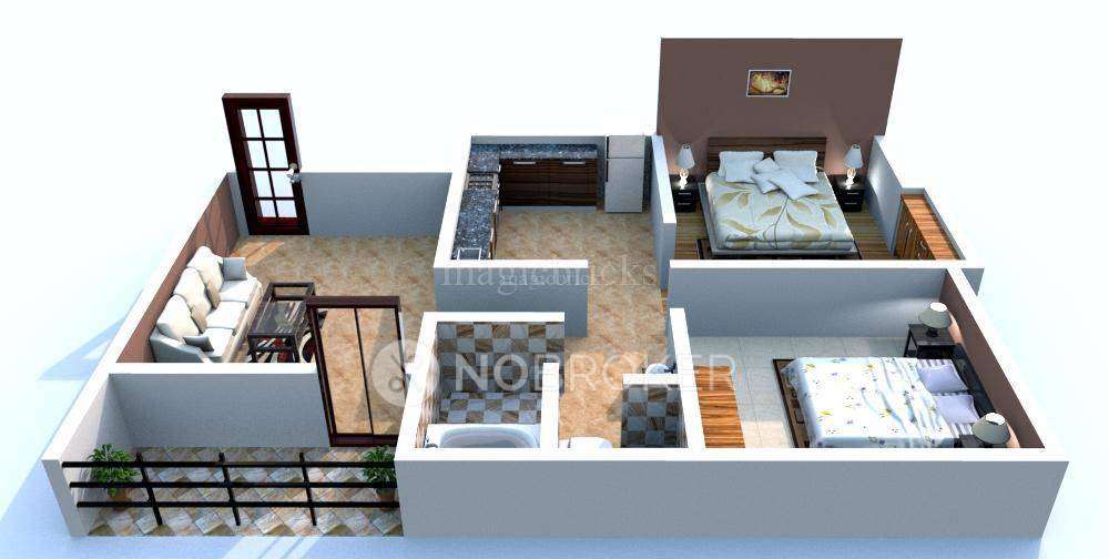 2 BHK Flat In Aayush Complex For Sale  In Bhekrai Nagar