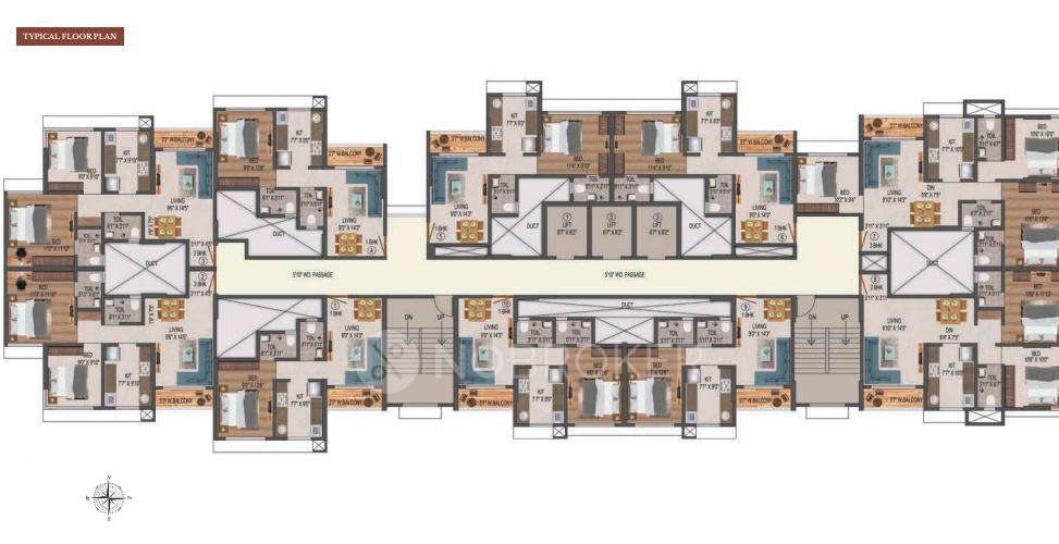 3 BHK Flat In Balaji Heights For Sale  In Dombivli East