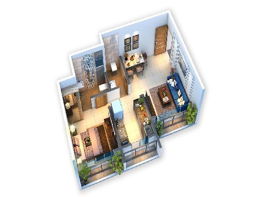 1 BHK Flat In Samaira Opulence For Sale  In Vasai West