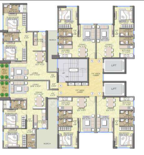 2 BHK Flat In Suraj Aureva For Sale  In Dadar West