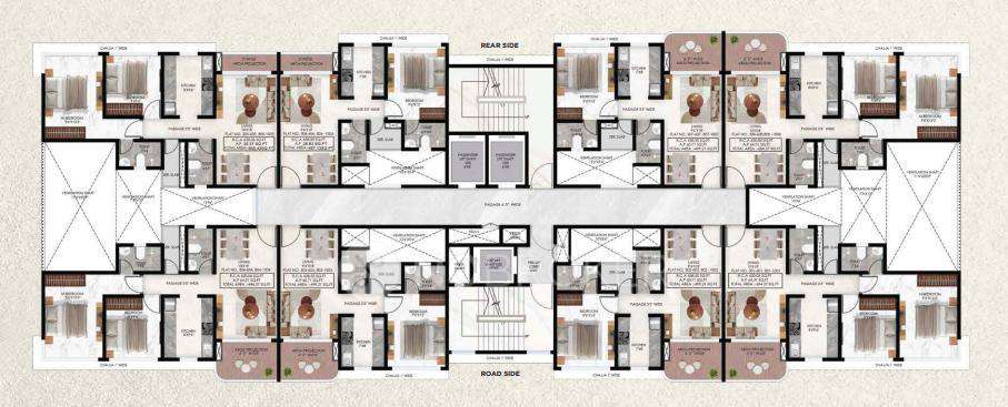 1 BHK Flat In Renucorp Vanaha For Sale  In Navi Mumbai