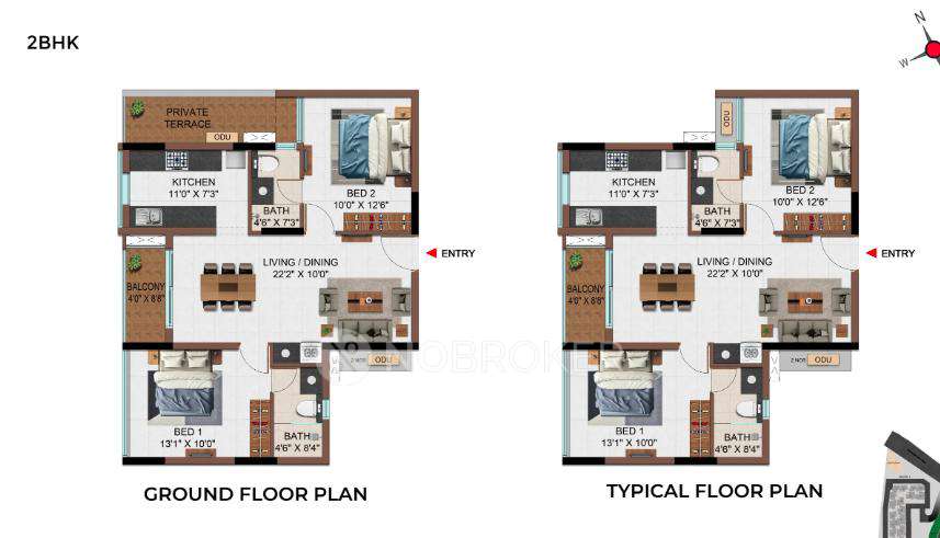 2 BHK Flat In Casagrand Reva For Sale  In Pammal