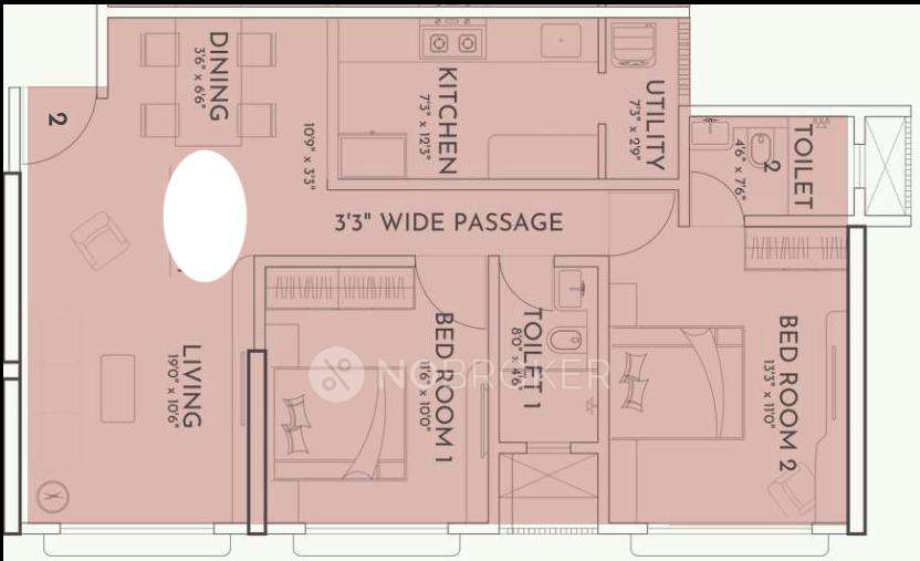 2 BHK Flat In Mahavir Arham Aryan For Sale  In Chembur East