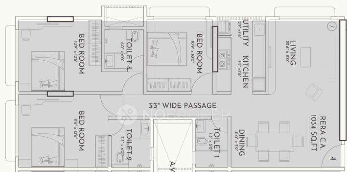 3 BHK Flat In Mahavir Arham Aryan For Sale  In Chembur East