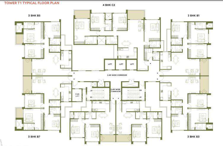 2 BHK Flat In Embassy Greenshore For Sale  In Devanahalli