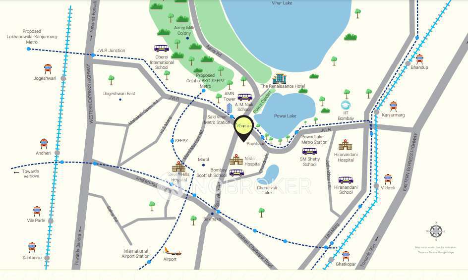 2 BHK Flat In L&t Emerald Isle For Sale  In Powai