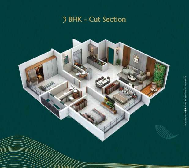 3 BHK Flat In Pristine O2 World For Sale  In Kharadi