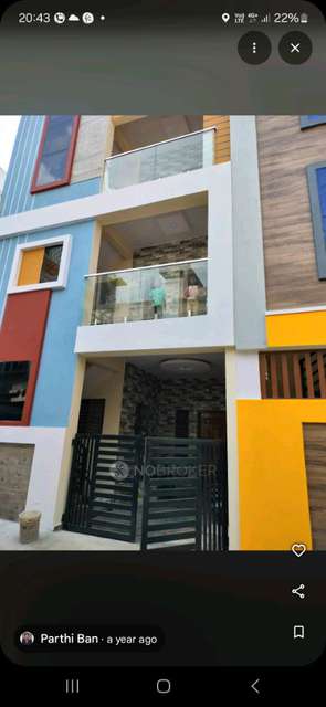 2 BHK House for Rent  In Hoysala Nagar, Horamavu