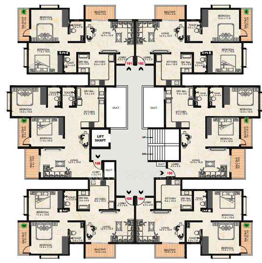 2 BHK Flat In Kk Capitol For Sale  In Rahatani