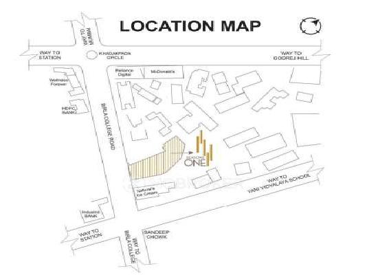 2 BHK Flat In Unique Seasons One For Sale  In Kalyan West