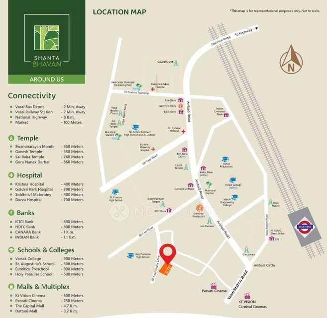 2 BHK Flat In Shanta Bhavan For Sale  In Vasai West