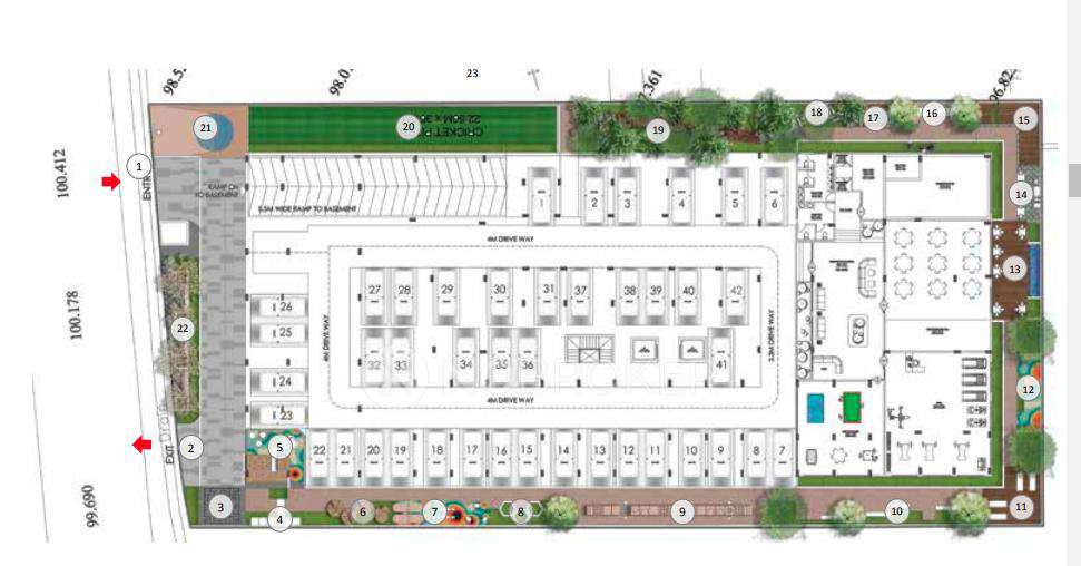 2 BHK Flat In Amberstone Illumina For Sale near Jayanagar