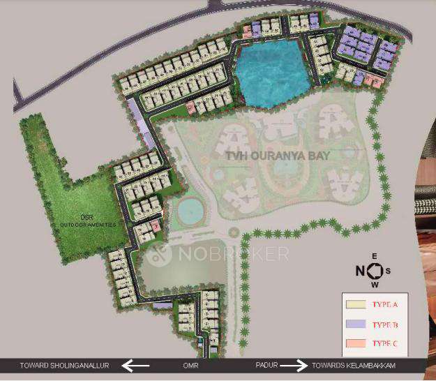 4 BHK Villa In Tvh Bay Villa For Sale  In Padur