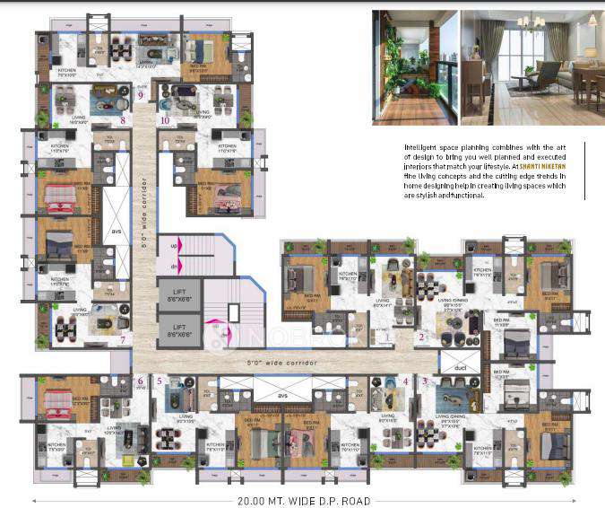 2 BHK Flat In Shree Ram Shanti Niketan For Sale  In Naigoan East