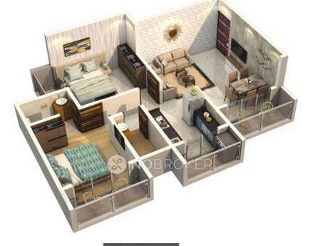 2 BHK Flat In Shree Ram Shanti Niketan For Sale  In Naigoan East