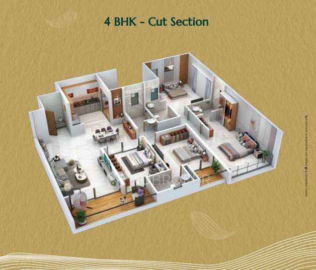 4 BHK Flat In Pristine O2 World For Sale  In Kharadi