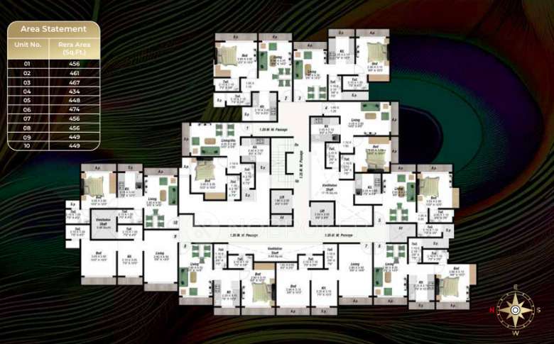 1 BHK Flat In Shree Niyati Lake Crown For Sale near Mogharpada