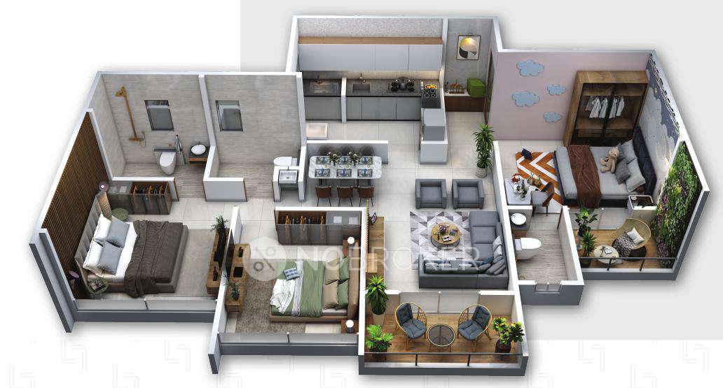 3 BHK Flat In Empyrean Leela For Sale  In Kharadi