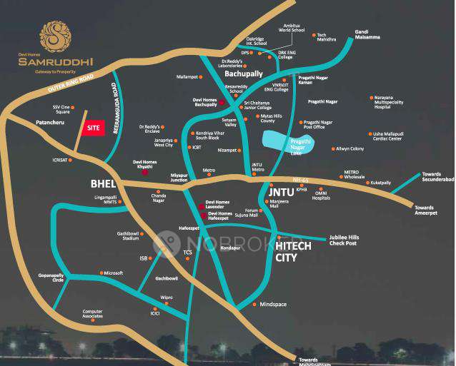 3 BHK Flat In Devi Homes Samruddhi For Sale  In Patancheru