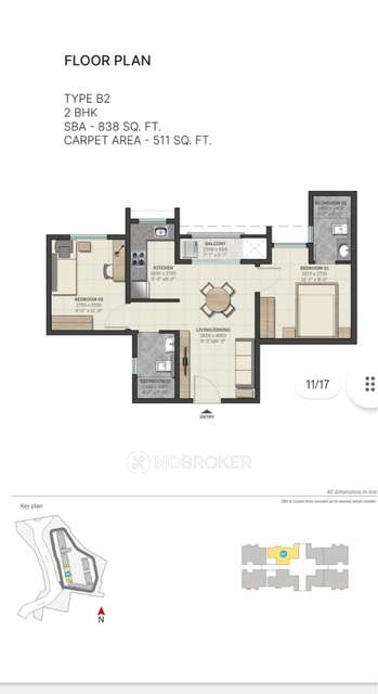 2 BHK Flat In Sobha Townpark For Sale  In Hosur Road