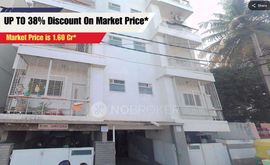 2 BHK Flat In Bank Auction Property - Swathi Gold Apartment For Sale  In Chandra Layout