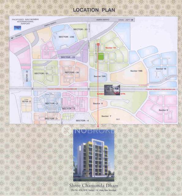 2 BHK Flat In Chamunda Dham Co-operative Housing Society Ltd For Sale  In Ulwe