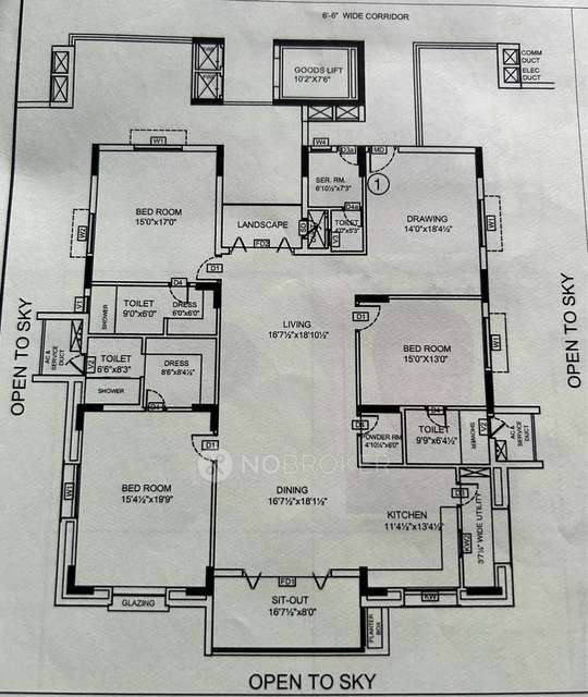 3 BHK Flat In Jayabheri Orange County For Sale  In Nanakaramguda