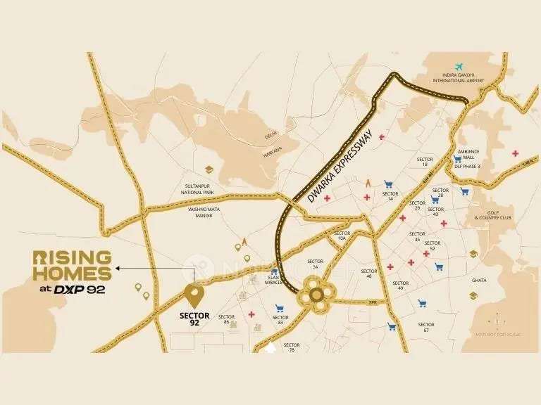 4 BHK Flat In Rising Homes At Dxp 92 For Sale  In Sector 92