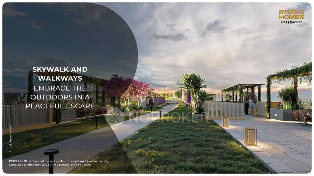 4 BHK Flat In Rising Homes At Dxp 92 For Sale  In Sector 92