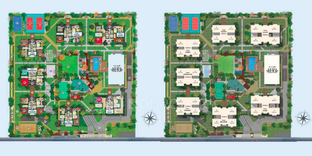 3 BHK Flat In Rajapushpa Aurelia For Sale  In Tellapur