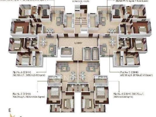 2 BHK Flat In Sangam Nero For Sale  In Bandra East