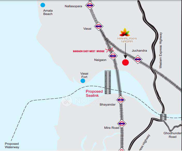 2 BHK Flat In Mahalakshmi Nagar For Sale  In Naigaon East