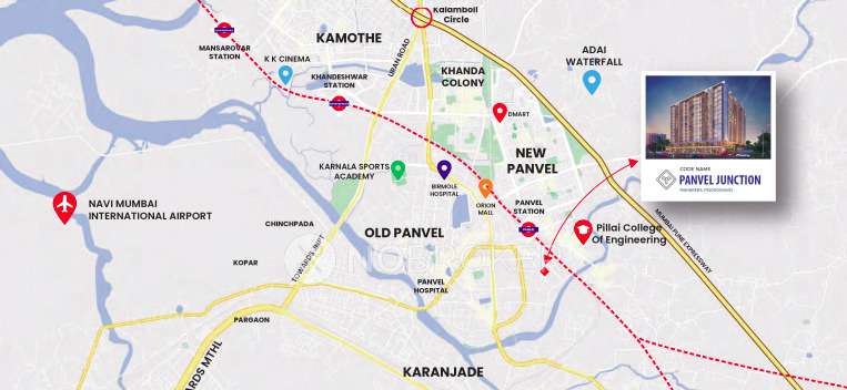 1 BHK Flat In Nilkanth Wisteria For Sale  In New Panvel