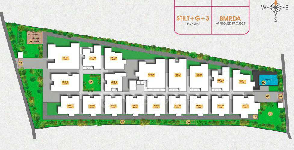 3 BHK Flat In Jp Hibiscus For Sale  In Hoskote