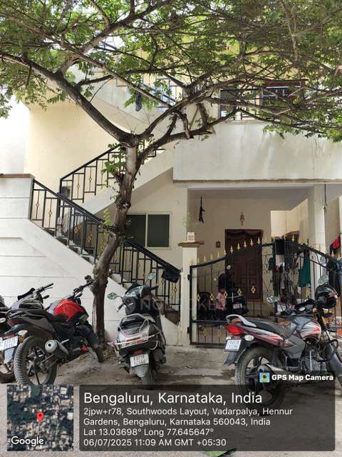2 BHK House For Sale  In Hennur Gardens