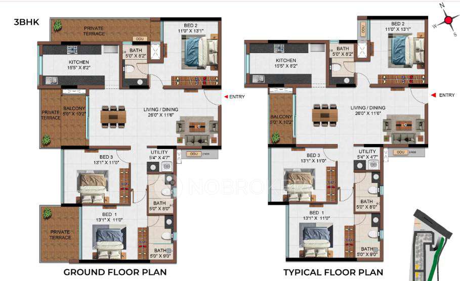 3 BHK Flat In Casagrand Reva For Sale  In Pammal