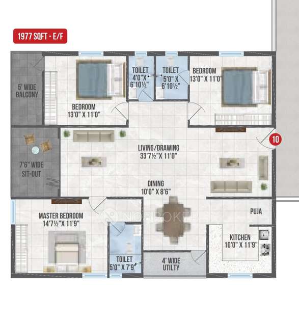 3 BHK Flat In Tbc Rasagna North, Quthbullapur For Sale  In Quthbullapur