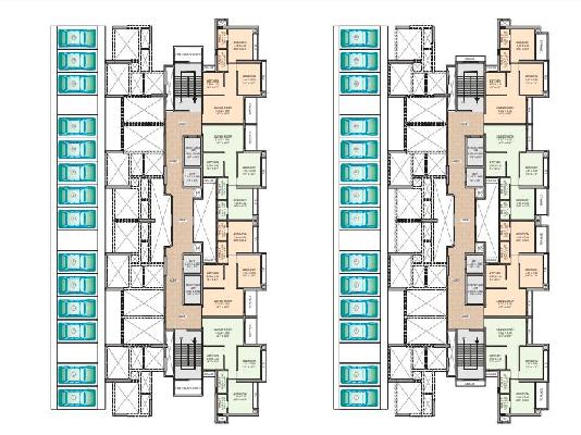3 BHK Flat In Jp Airoli Tower For Sale  In Navi Mumbai