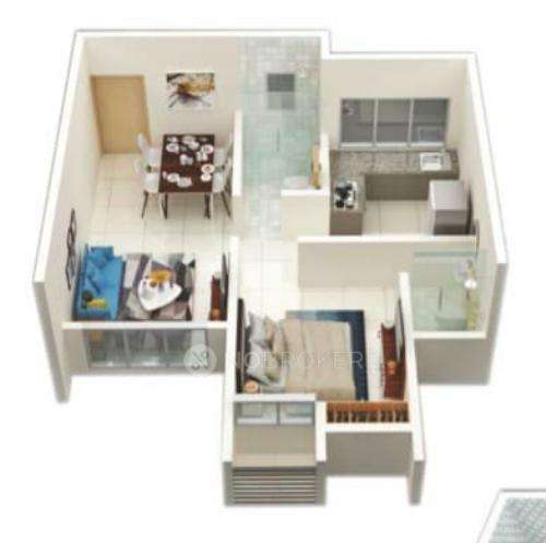 1 BHK Flat In Vastunirman Shreesha Heights For Sale  In Kalyan West