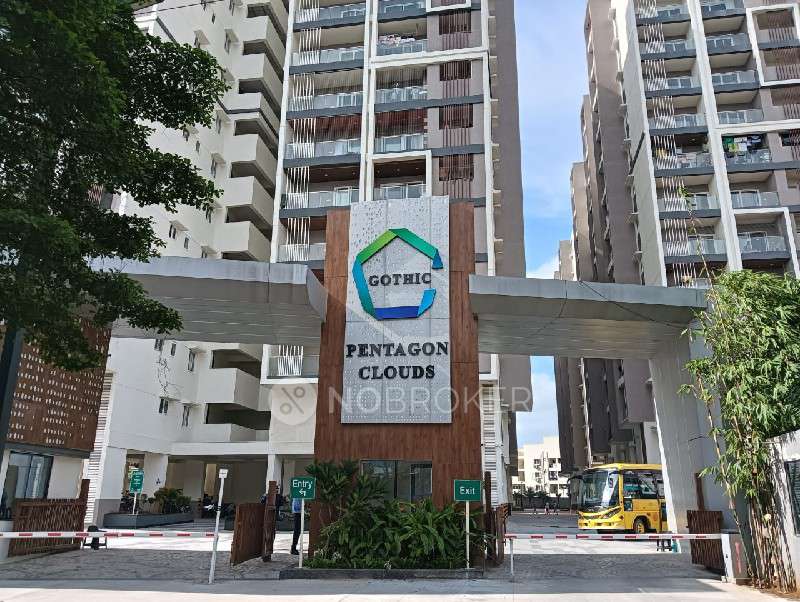 3 BHK Flat In Gothic Pentagon Clouds For Sale  In Miyapur Main Rd