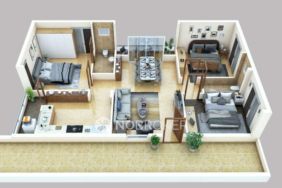 3 BHK Flat In Vsl Arcade For Sale  In Nadergul