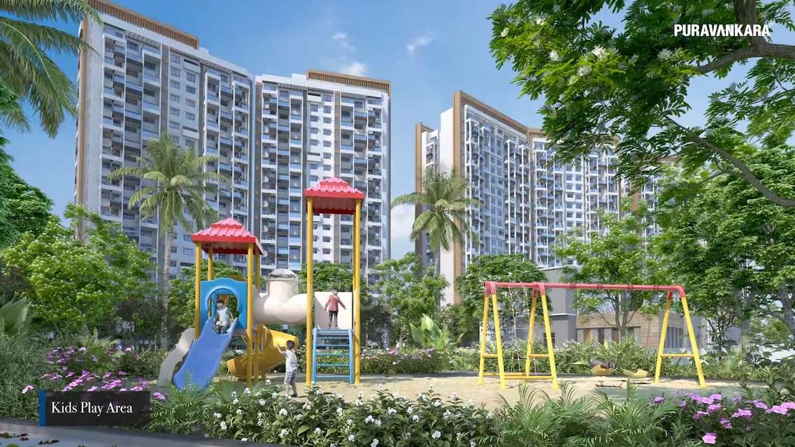 3 BHK Flat In Purva Silversands Emerald Bay For Sale  In Mundhwa
